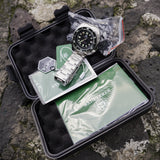 Steeldive Automático Tortuga plata/negro SD1970