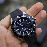 Citizen Eco-Drive Promaster Marine Series Oro rosa/Azul BN0196-01L