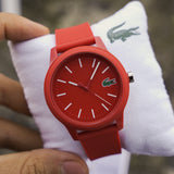 Lacoste 12.12 Casual Sport Rojo 42mm 2010988