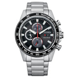 Citizen Eco-drive Brycen Sport Cronógrafo Plata/Negro CA0780-52E