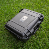 Estuche para 8 relojes tipo maletín diseño estilo táctico de plástico rígido