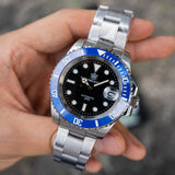 Steeldive Sub Dive Automático Plata/Azul/Negro SD1953