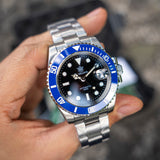 Steeldive Sub Dive Automático Plata/Azul/Negro SD1953