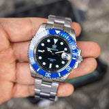 Steeldive Sub Dive Automático Plata/Azul/Negro SD1953
