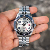 Torgoen T53 Diver Automático Suizo Plata Cream TN-1295