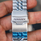 Torgoen T53 Diver Automático Suizo Plata Cream TN-1295