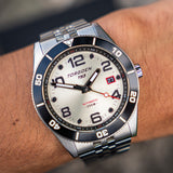 Torgoen T53 Diver Automático Suizo Plata Cream TN-1295