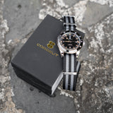 Corgeut Diver Automático 007 Spectre Plata/Nato OM-300
