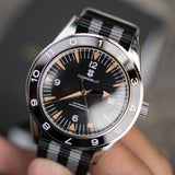 Corgeut Diver Automático 007 Spectre Plata/Nato OM-300