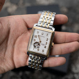 Bulova Classic Sutton Automático Open Heart Bitono 98A308