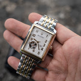 Bulova Classic Sutton Automático Open Heart Bitono 98A308