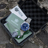 Steeldive Sub Dive Automático Plata/Azul SD1953