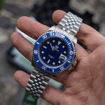 Steeldive Sub Dive Automático Plata/Azul SD1953