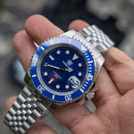 Steeldive Sub Dive Automático Plata/Azul SD1953