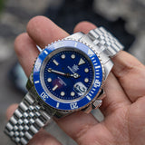 Steeldive Sub Dive Automático Plata/Azul SD1953