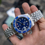 Steeldive Sub Dive Automático Plata/Azul SD1953