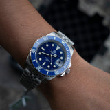 Steeldive Sub Dive Automático Plata/Azul SD1953