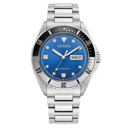 Citizen sport Automático Azul/plata/negro NH7530-52M