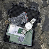 Steelflier de Steeldive Automático GMT Plateado SF790