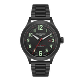 Torgoen T56 Khaki Steel Automático suizo Negro TN-1298
