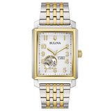 Bulova Classic Sutton Automático Open Heart Bitono 98A308