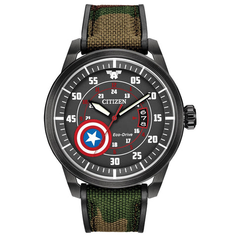 Citizen Eco-drive Edición Especial Marvel Capitán América AW1367-05W