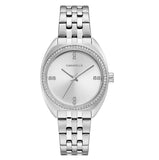 Caravelle by Bulova Retro plata y cristales 43L214