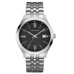 Caravelle by Bulova Dress Plata y negro 43B158