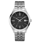 Caravelle by Bulova Dress Plata y negro 43B158