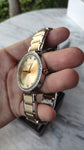 Caravelle By Bulova Bransoleta Champagne Bitono 45L154