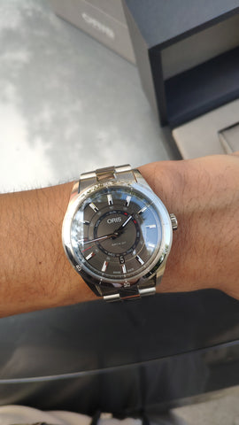 Oris Artix GT Day Date Gris 01 735 7751 4153 07 8 21 87 Fractal