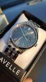 Caravelle by Bulova Indicator plata y gris 43B157