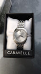 Caravelle by Bulova Retro plata y cristales 43L214