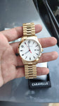 Caravelle by Bulova Traditional dorado y blanco 44B117