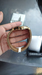 Caravelle by Bulova Traditional dorado y blanco 44B117