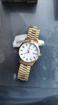 Caravelle by Bulova Traditional dorado y blanco 44B117