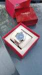 Salvatore Ferragamo Classic 1898 Plata y dial azul SFPE00719